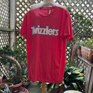 TWIZZLERS T-Shirt.  Size Medium. UNISEX.
Red. Cotton blend .NWT